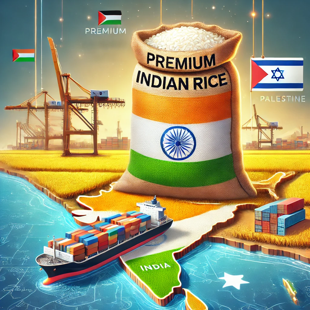 Rice Export From India to Palestine (ISRAEL)